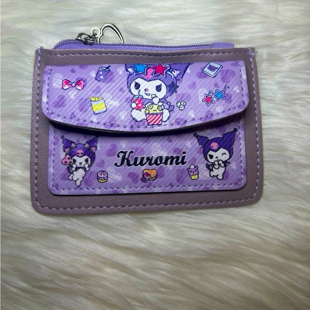 New Kuromi from Hello Kitty small Wallet